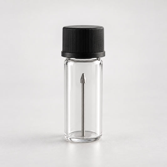 ForeverCapsule glass case with ForeverTip