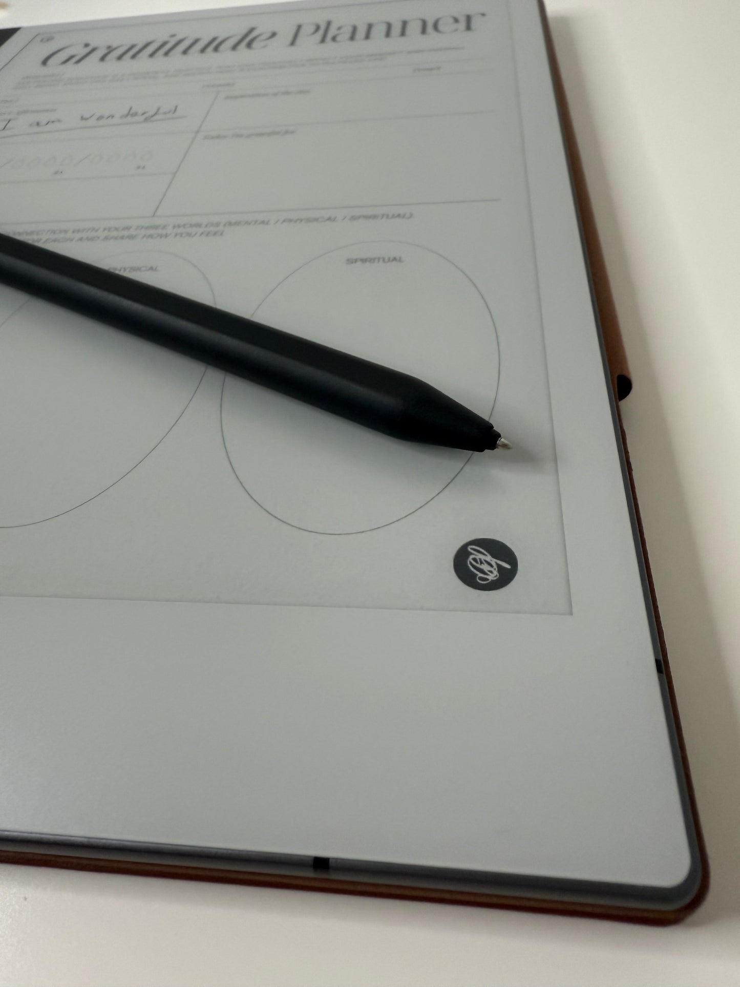 ForeverTemplate: Gratitude Planner